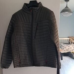 Galaxy By Harvic Lightweight Jacket - Dark Olive